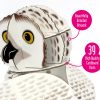 ⁦בנו בעצמכם! ינשוף שלג! (SNOWY OWL)⁩ – תמונה ⁦4⁩