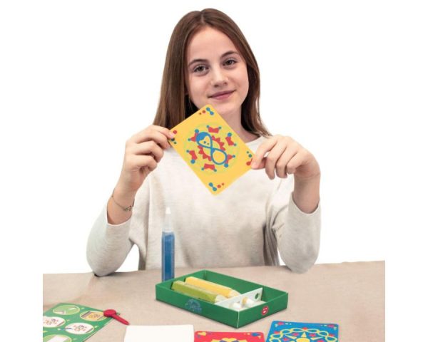 ⁦ערכת יצירה בחול - מנדלה⁩ – תמונה ⁦4⁩