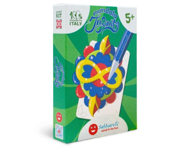 ⁦ערכת יצירה בחול - מנדלה⁩ – תמונה ⁦2⁩