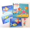 ⁦ערכת 37 מגנטים מספוג עם 12 סצנות משחק iOTOBO - חיות האיים 3+⁩ – תמונה ⁦5⁩
